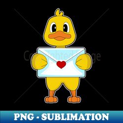 Duck Love letter - Exclusive Sublimation Digital File - Spice Up Your Sublimation Projects