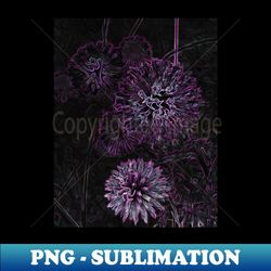 abstract purple floral design - png sublimation digital download - stunning sublimation graphics
