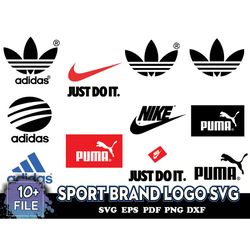 sport brand logo svg, nike logo, adidas logo, puma logo, famous brand , logo designs , brand logo, just do it logo