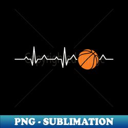 basketball heart rate - signature sublimation png file - stunning sublimation graphics