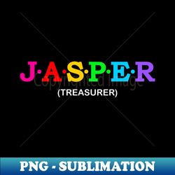 jasper -treasurer - png transparent sublimation file - bold & eye-catching