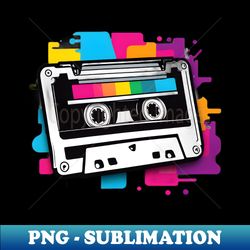 assette from the 90s - Elegant Sublimation PNG Download - Transform Your Sublimation Creations