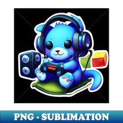 Animal gamer - Artistic Sublimation Digital File - Bold & Eye-catching