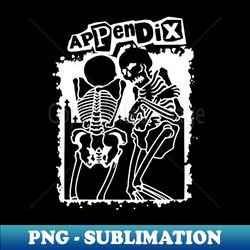 appendix band t shirt finnish hardcore punk - sublimation-ready png file - perfect for creative projects