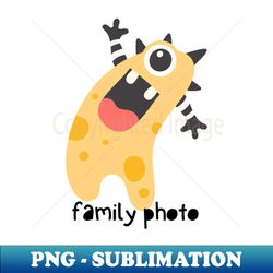 family photo - png transparent sublimation design - perfect for creative projects