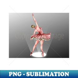 Ballerina on Spotlight - Professional Sublimation Digital Download - Transform Your Sublimation Creations