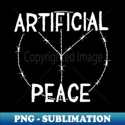 artificial peace t shirt punk hardcore band - png transparent digital download file for sublimation - stunning sublimation graphics