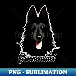Belgian Shepherd Groenendael - Signature Sublimation PNG File - Boost Your Success with this Inspirational PNG Download