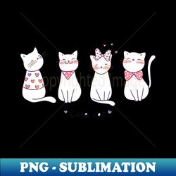 Cute Cat - Elegant Sublimation PNG Download - Perfect for Creative Projects