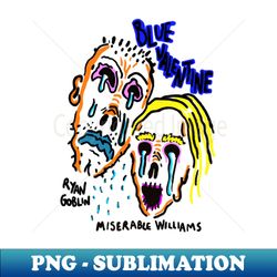 Blue valentine - Aesthetic Sublimation Digital File - Instantly Transform Your Sublimation Projects