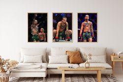 sean o'malley poster, sean o'malley set of 3 posters, wall decor, ufc poster, boxing poster, sports poster, suga sean po