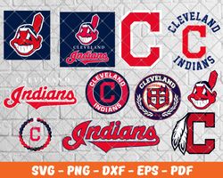 cleveland indians bundle svg, football svg ,sport svg, sport bundle svg 19