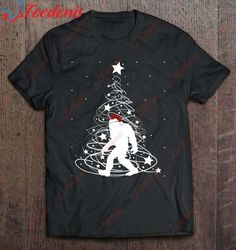 Bigfoot Santa Christmas Shirts For Boys Kids Girls Xmas Gift T-Shirt, Christmas Shirts Mens  Wear Love, Share Beauty