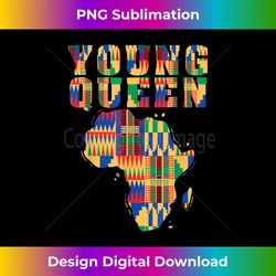 cool kente cloth art kids girls african print african queen - crafted sublimation digital download - striking & memorable impressions