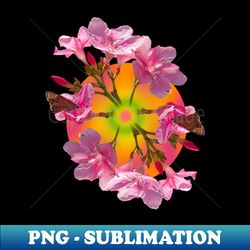 folk botanical design - flowers pattern - modern sublimation png file - instantly transform your sublimation projects