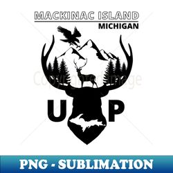 mackinac island michigan upper peninsula - high-quality png sublimation download - fashionable and fearless