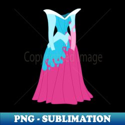 pink or blue dress - artistic sublimation digital file - perfect for sublimation art