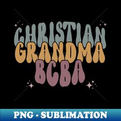 retro christian grandma bcba baby announcement - creative sublimation png download - add a festive touch to every day