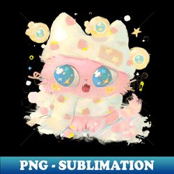 strawberry cat - high-quality png sublimation download - unleash your creativity