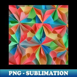 origami pattern - aesthetic sublimation digital file - defying the norms