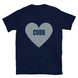 cobb dallas football t-shirt, funny unisex love cobb novelty gift shirt