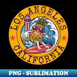 los angeles california - elegant sublimation png download - vibrant and eye-catching typography