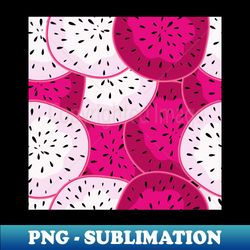 cute naive simple food dragon fruit patterns - premium png sublimation file - create with confidence