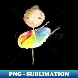 ballerina - decorative sublimation png file - defying the norms