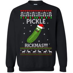 agr pickle rickmas rick and morty christmas ugly sweater