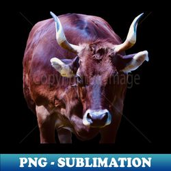Most beautiful cow in Switzerland  Swiss Artwork Photography - Retro PNG Sublimation Digital Download - Revolutionize Your Designs