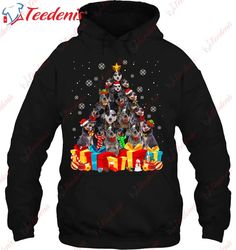 christmas australian cattle dog lover tree santa xmas lights shirt, family christmas shirt ideas funny  wear love, share
