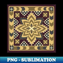 Scandinvaian star Purple - High-Quality PNG Sublimation Download - Enhance Your Apparel with Stunning Detail