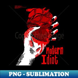 modern idiot - modern sublimation png file - stunning sublimation graphics