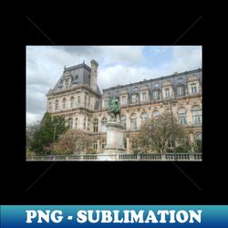 Hotel de Ville Paris - Decorative Sublimation PNG File - Stunning Sublimation Graphics