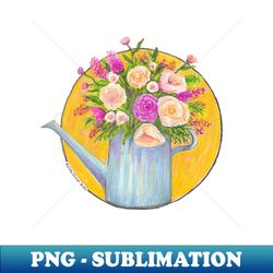 spring watering can - digital sublimation download file - revolutionize your designs