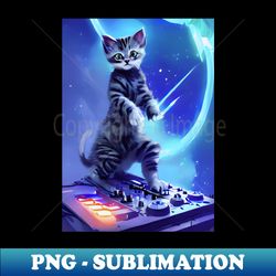 DJ MEOW - Stylish Sublimation Digital Download - Unlock Vibrant Sublimation Designs