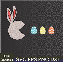 happy easter day bunny egg svg, eps, png, dxf, digital download