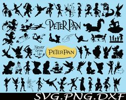 peter pan svg, bundles peter pan svg, png,dxf,...