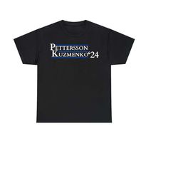 new 'elias pettersson andrei kuzmenko' vancouver canucks 24 shirt