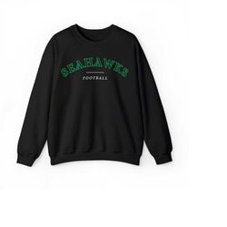 Seattle Seahawks Comfort Premium Crewneck Sweatshirt, vintage, retro, men, women, cozy, comfy