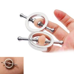 BDSM Pleasure: Adjustable Thorn Nipple Clamps for Intense Stimulation - Adult Fetish Sex Toys