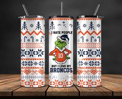 denver broncos christmas tumbler png, nfl merry christmas png, nfl, nfl football png 101