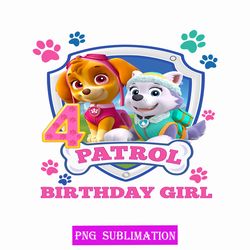 patrol birthday girl 4 png