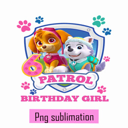 patrol birthday girl 6 png