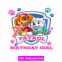 patrol birthday girl 7 png