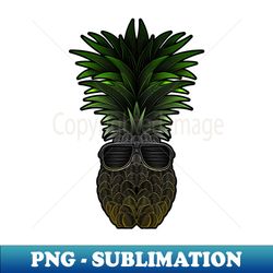 party pineapple - decorative sublimation png file - create with confidence