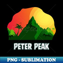 peter peak - instant png sublimation download - fashionable and fearless