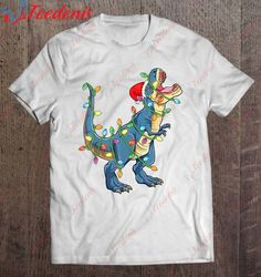 christmas shirt boys kids toddlers gift funny xmas tree rex t-shirt, short sleeve womens christmas shirts  wear love, sh