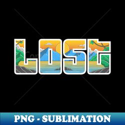lost - aesthetic sublimation digital file - instantly transform your sublimation projects