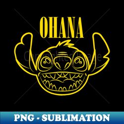 ohana - premium sublimation digital download - transform your sublimation creations